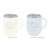 マグカップ フタ付 通販 蓋付き ステンレスマグカップ 保温 保冷 コーヒーカップ 320ml 約 350ml ステンレスマグ おしゃれ ミリミリ かわいい 食器 コップ ギフト 雑貨 大人可愛い