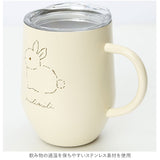 マグカップ フタ付 通販 蓋付き ステンレスマグカップ 保温 保冷 コーヒーカップ 320ml 約 350ml ステンレスマグ おしゃれ ミリミリ かわいい 食器 コップ ギフト 雑貨 大人可愛い