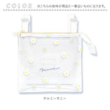 移動ポケット 2ポケット クリア 通販 クリップポケット ポシェット ポケット 小物入れ マルチポーチ ポーチ クリップ付き マルチポッケ ハンカチ入れ ティッシュ入れ 収納 透明感