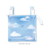 移動ポケット 2ポケット クリア 通販 クリップポケット ポシェット ポケット 小物入れ マルチポーチ ポーチ クリップ付き マルチポッケ ハンカチ入れ ティッシュ入れ 収納 透明感