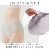 綿100 下着 レディース パンツ 通販 ふんどしショーツ 綿100% 鼠径部解放 ショーツ 締め付けないショーツ しめつけないショーツ くいこまないショーツ リンパ解放ショーツ 2枚組 ゆったり