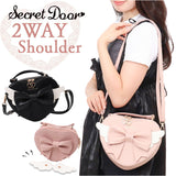 肩掛け 可愛い ショルダーバッグ 通販 シークレットドア バッグ SecretDoor 333020 シュクレ 2WAY ショルダーバック 斜めがけバッグ 斜め掛け おしゃれ 大人 レディース 斜めがけ