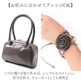 ボストンバッグ レディース 小さめ 通販 ミニボストンバッグ バッグ かばん 鞄 ハンドバッグ レディースバッグ バラの飾り リボンの飾り かわいい おしゃれ オシャレ シンプル 旅行