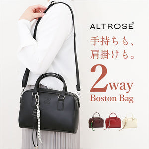 ショルダーバッグ 2way 肩掛け 通販 ミニボストンバッグ おしゃれ レディース 小さめ ハンドバッグ かばん バッグ バック レディースバッグ 斜めかけ 斜め掛け きれいめ ALTROSE