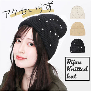 ニット帽 レディース 通販 ニットキャップ ニット帽子 ニット キャップ 帽子 ぼうし 女性 女の子 かわいい 可愛い 401200 おしゃれ 秋冬 冬小物 ファッション小物 レディースファッション