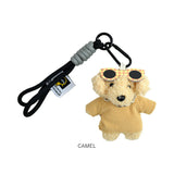 チャーム サングラス いぬ 通販 キーホルダー ぬいキーホルダー ぬいぐるみチャーム バッグチャーム イヌチャーム キーリング 動物 アニマル マスコット イヌ 犬 かわいい 可愛い