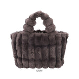 トートバッグ 2way レディース 通販 アルトローズ バッグ ALTROSE 970293 ポンデリ 2WAYトート ショルダーバッグ トートバック ショルダーバック フェイクファー 冬 大人 斜めがけ