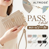 アルトローズ パスケース ALTROSE 通販 リール付きパスケース 定期入れ リール付き 定期券入れ ICカード入れ カードケース カード入れ カード 定期 icカード ケース レディース
