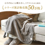 ブランケット ひざ掛け 3way 通販 100×70cm 膝掛け ひざかけ 暖かい おしゃれ ポンチョ風 秋冬 冬 あったかグッズ ボレロ風 100 × 70 かわいい 敬老の日 Lebois ルボア ギフト