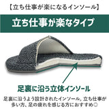 オクムラ スリッパ 通販 ルームシューズ 前あきスリッパ 室内履き 室内スリッパ 部屋履き 室内サンダル 来客用 REply 再生繊維のヘリンボーンコンフォートスリッパ 疲れにくい おしゃれ