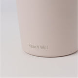 水筒 マグボトル 通販 reach will 魔法瓶 380ml vase ステンレスマグボトルベース 保冷 保温 ダイレクトボトル ステンレスボトル マグ 直飲み コップ付き レディース メンズ コンパクト