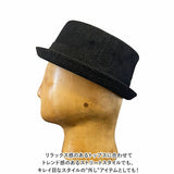 帽子 メンズ ハット 通販 ReqHatter RH305 レックハッター デニムポークパイハット ポークパイハット デニムハット レディース ぼうし おしゃれ ブランド 春夏 夏 秋 シンプル 無地 綿