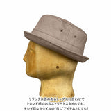 帽子 メンズ ハット 通販 ReqHatter RH308 レックハッター コットンポークパイハット ポークパイハット バケットハット レディース ぼうし おしゃれ ブランド 春夏 夏 秋 シンプル 無地