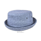 帽子 メンズ ハット 通販 ReqHatter RH309 レックハッター スウェットポークパイハット ポークパイハット バケットハット レディース ぼうし おしゃれ ブランド 春 秋 シンプル 無地 綿