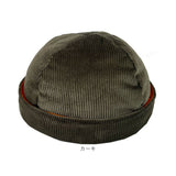 ロールキャップ 帽子 通販 ReqHatter RH701 レックハッター コーデュロイロールキャップ キャップ メンズ フィッシャーマンキャップ ワッチキャップ ロールワッチ レディース ぼうし