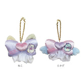 マスコットキーホルダー サンリオ 通販 ふわみみリボンバッグチャーム バッグチャーム マスコット キーホルダー めじるし キャラクター グッズ チェーン チャーム キッズ 女の子 かわいい