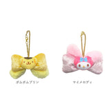 マスコットキーホルダー サンリオ 通販 ふわみみリボンバッグチャーム バッグチャーム マスコット キーホルダー めじるし キャラクター グッズ チェーン チャーム キッズ 女の子 かわいい