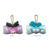 マスコットキーホルダー サンリオ 通販 ふわみみリボンバッグチャーム バッグチャーム マスコット キーホルダー めじるし キャラクター グッズ チェーン チャーム キッズ 女の子 かわいい