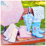 レインブーツ キッズ 通販 スケーター 18cm 20cm 長靴 女の子 男の子 子供 通園 通学 かわいい キャラクター グッズ ドラえもん しまじろう はらぺこあおむし キティ マイメロ