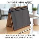 写真 アルバム 飾れる 通販 万丈 飾れるリングフォトアルバム ポケットアルバム リング式 フォトフレーム フォトスタンド 写真立て ポケット式アルバム おしゃれ かわいい シンプル