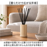りらく リードディフューザー 通販 ルームフレグランス バンブーディフューザー 竹スティック 芳香剤 和の香り 日本製 贈り物 ギフト インテリア雑貨 インテリア リラクゼーション 日用品