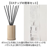 りらく リードディフューザー 通販 ルームフレグランス バンブーディフューザー 竹スティック 芳香剤 和の香り 日本製 贈り物 ギフト インテリア雑貨 インテリア リラクゼーション 日用品