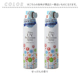 リシャンUVスプレー せっけんの香り 2個セット 通販 日焼け止めスプレー 日焼け止め スプレー リシャン 日焼けどめ ひやけどめ 日やけ止め spf50 PA++++ 髪の毛 白くならない 全身 顔