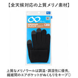 アールエル RｘL メリノウール 手袋 通販 メリノグローブライト 日本製 スポーツ手袋 ランニンググローブ 薄手 防寒 インナーグローブ 登山 アウトドア メンズ レディース