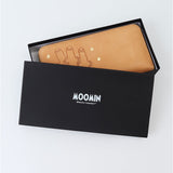 ムーミン 財布 革 通販 MOOMIN 長財布 長サイフ なが財布 お財布 さいふ レディース ラウンドファスナー 大容量 本革 牛革 小銭入れ L字ファスナー おしゃれ かわいい シンプル 可愛い