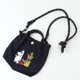 ムーミン ミニ ショルダー 通販 ショルダーバッグ レディース ショルダー 斜め掛け ナイロン バッグ Moomin bag サブバッグ 鞄 かばん カバン 2way バック RMPK-03 ミニ 小さめ 刺繍 軽量