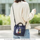 ムーミン ミニ ショルダー 通販 ショルダーバッグ レディース ショルダー 斜め掛け ナイロン バッグ Moomin bag サブバッグ 鞄 かばん カバン 2way バック RMPK-03 ミニ 小さめ 刺繍 軽量