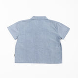 半袖 襟付き シャツ キッズ 通販 半袖シャツ 前開きシャツ ダンガリーシャツ 前開き 子供 おしゃれ かわいい 男の子 羽織り カジュアル 可愛い オシャレ ボーイズ 子供服 子ども服
