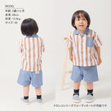 半袖 襟付き シャツ キッズ 通販 半袖シャツ 前開きシャツ ストライプシャツ 前開き 子供 おしゃれ かわいい 男の子 羽織り カジュアル 可愛い オシャレ ボーイズ 子供服 子ども服