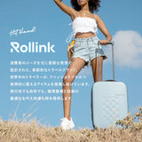 Rollink ローリンク スーツケース 40L 通販 フレックス キャリーケース キャリーバッグ 機内持ち込み キャリーバック 折りたたみ 折り畳み 旅行カバン 旅行鞄 旅行かばん メンズ