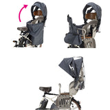 OGK ルーフキッズ 単品 通販 子供乗せレインカバー チャイルドシートカバー 子供乗せ 自転車 チャイルドシート 後ろ カバー レインカバー 雨カバー 雨除け roof KIDS RCR-011
