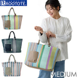 ルートート トートバッグ ROOTOTE 1083 通販 トートバック レディース 大きめ A4 通勤 通学 手提げバッグ 手提げ袋 手提げかばん 軽量 軽い おしゃれ シンプル 洗える 手洗い ストライプ