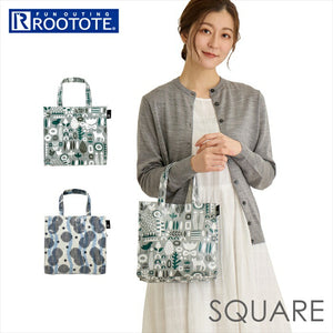 ルートート トートバッグ 通販 ROOTOTE 1105 トートバック サブバッグ ミニバック ミニトート 小さめ レディース おしゃれ EU.スクエアクレール-C ラミネート 軽量 かわいい ブランド