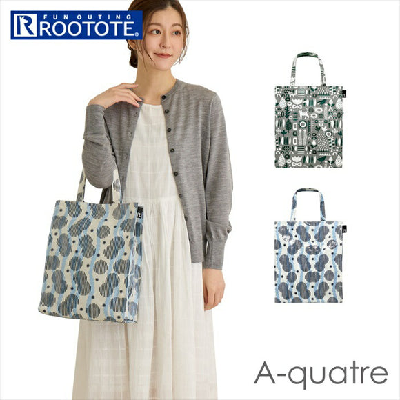 ルートート トートバッグ 通販 ROOTOTE 1106 トートバック A4 縦型 手提げ レディース おしゃれ ラミネート レッスンバッグ 習い事 EU.アーキャトルクレール-C かわいい ブランド