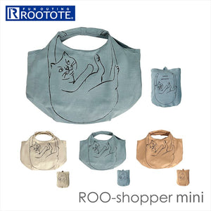 ルートート エコバッグ ROOTOTE 1191 通販 NA.ルーショッパーミニ.マルシェーC トートバッグ エコバック トートバック ショッピングバッグ 折りたたみ 簡単 折り畳み レディース おしゃれ