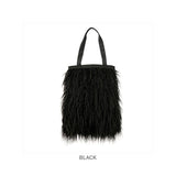 ルートート トートバッグ ROOTOTE 1196 通販 トートバック トート バッグ レディース a4 縦型 大きめ 肩掛け もこもこ 大人 かわいい ファー ふわふわ もじゃもじゃ おしゃれ シンプル
