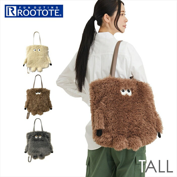 ルートート トートバッグ 1197 ROOTOTE 通販 トートバック トート バッグ レディース 2way リュック 大人 かわいい 肩掛け 通勤 通学 A4 ふかふか ふわふわ もこもこ TALL トール CRYPTID