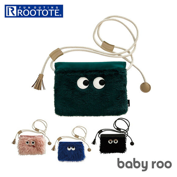 ルートート ベビー ルー 1198 ROOTOTE 通販 ミニショルダーバッグ ショルダー バッグ ショルダーバック レディース 斜めがけ 大人 可愛い 巾着 ふわふわ もこもこ baby roo ベビールー