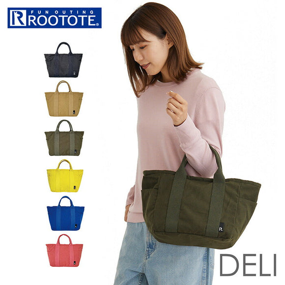 ルートート トートバッグ 1226 ROOTOTE 通販 トートバック トート バッグ レディース 大人 かわいい 通勤 通学 メンズ マチあり マチ広 無地 シンプル カジュアル DELI デリ Re-cotton