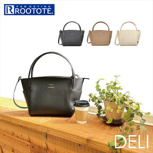 ルートート トートバッグ 1252 ROOTOTE 通販 トートバック 2way ショルダーバッグ ショルダーバック レディース おしゃれ 通勤 上品 きれいめ 肩掛け DELI デリ Parootie Letherette
