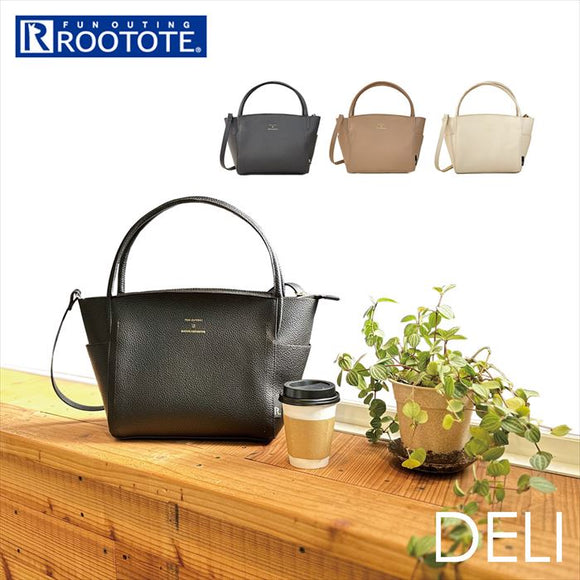 ルートート トートバッグ 1252 ROOTOTE 通販 トートバック 2way ショルダーバッグ ショルダーバック レディース おしゃれ 通勤 上品 きれいめ 肩掛け DELI デリ Parootie Letherette