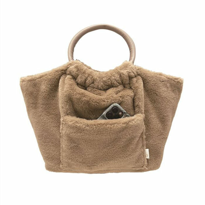 ルートート トートバッグ ROOTOTE 1261 通販 トートバック トート バッグ レディース おしゃれ 軽量 軽い もこもこ 冬 ふわふわ 秋冬 きれいめ 上品 大人 かわいい シンプル DELI デリ