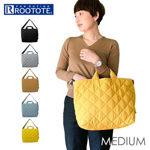ルートート トートバッグ 1265 ROOTOTE 通販 トートバック 2way ショルダーバッグ ショルダーバック レディース おしゃれ 大人 斜めがけ 通勤 通学 A4 軽量 撥水 MEDIUM ミディアム