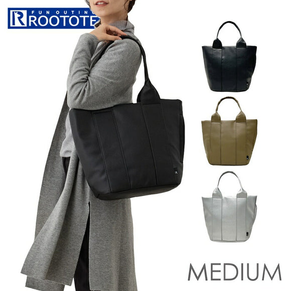 ルートート トートバッグ ROOTOTE 1323 通販 トートバック レディース きれいめ 肩掛け A4 通勤 通学 軽量 軽い ビジネス お仕事 フォーマル シンプル おしゃれ 大人 MEDIUM gentry
