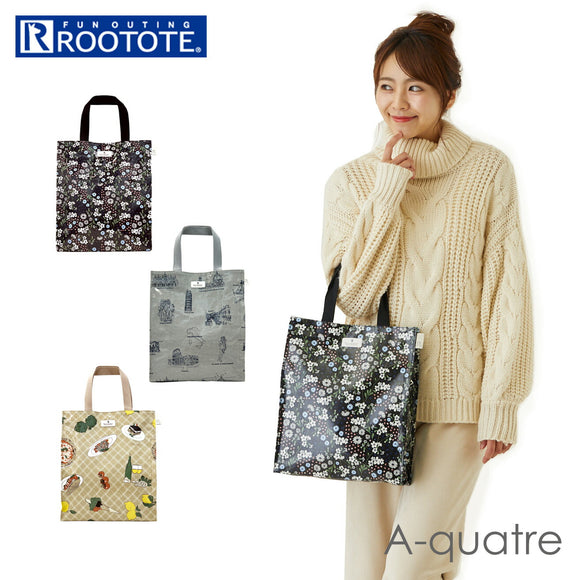 ルートート トートバッグ ROOTOTE 1351 通販 ラミネート トート レディース 撥水 はっ水 軽量 軽い 通勤 通学 A4 縦 レッスンバッグ サブバッグ マチあり 手持ち 手提げ 肩掛け おしゃれ