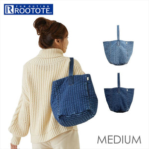 ルートート トートバッグ ROOTOTE 1358 通販 トート バッグ 小さめ 肩掛け レディース デニム キルティング コットン 綿100％ ワンハンドル メンズ 男女兼用 おしゃれ シンプル 大人